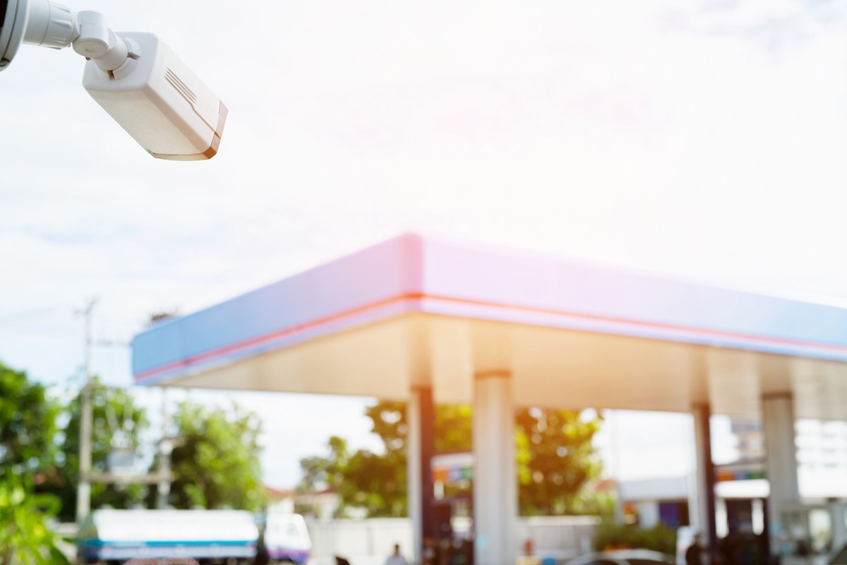 Gas-station-using-ALPR An ALPR camera for capturing vehicles details for enhancing gas station safety